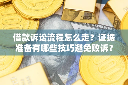 武汉借款诉讼流程怎么走？证据准备有哪些技巧避免败诉？