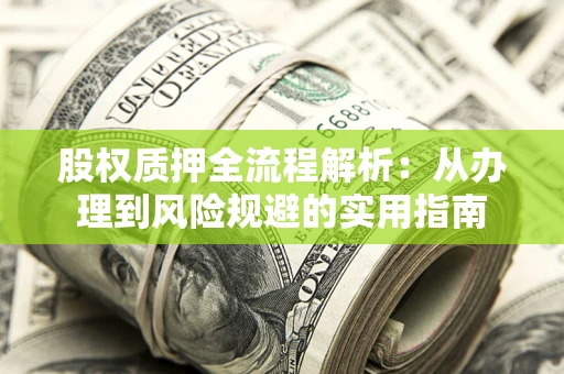 武汉股权质押全流程解析：从办理到风险规避的实用指南