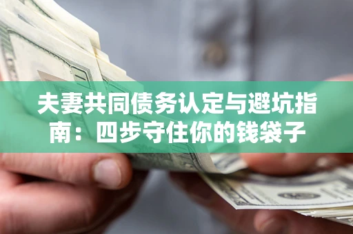 武汉夫妻共同债务认定与避坑指南：四步守住你的钱袋子